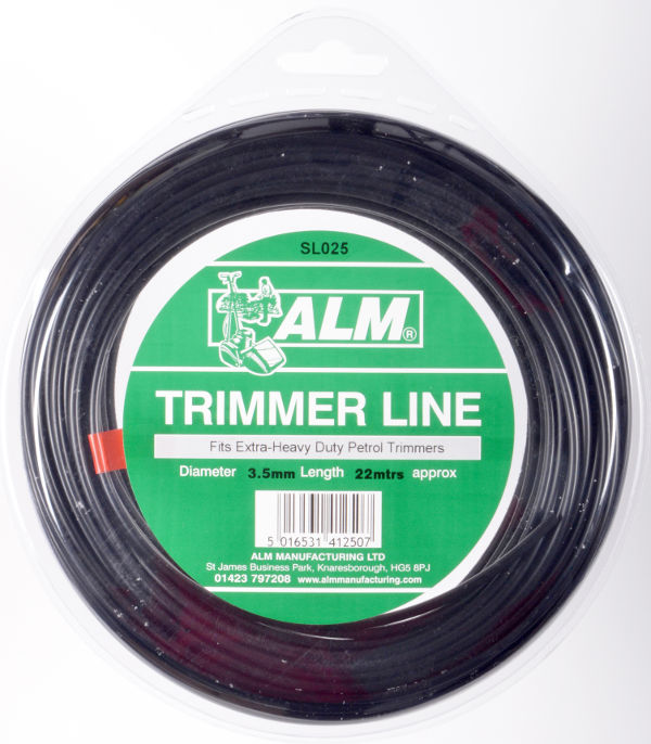 3.5mm x 20m - Black Trimmer Line - 1/4kg Pack